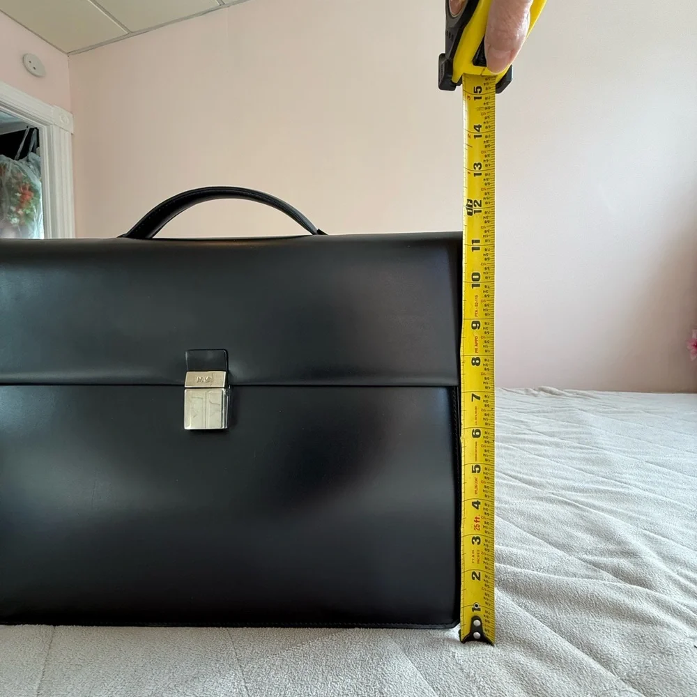 NAVA Milano Leather Briefcase